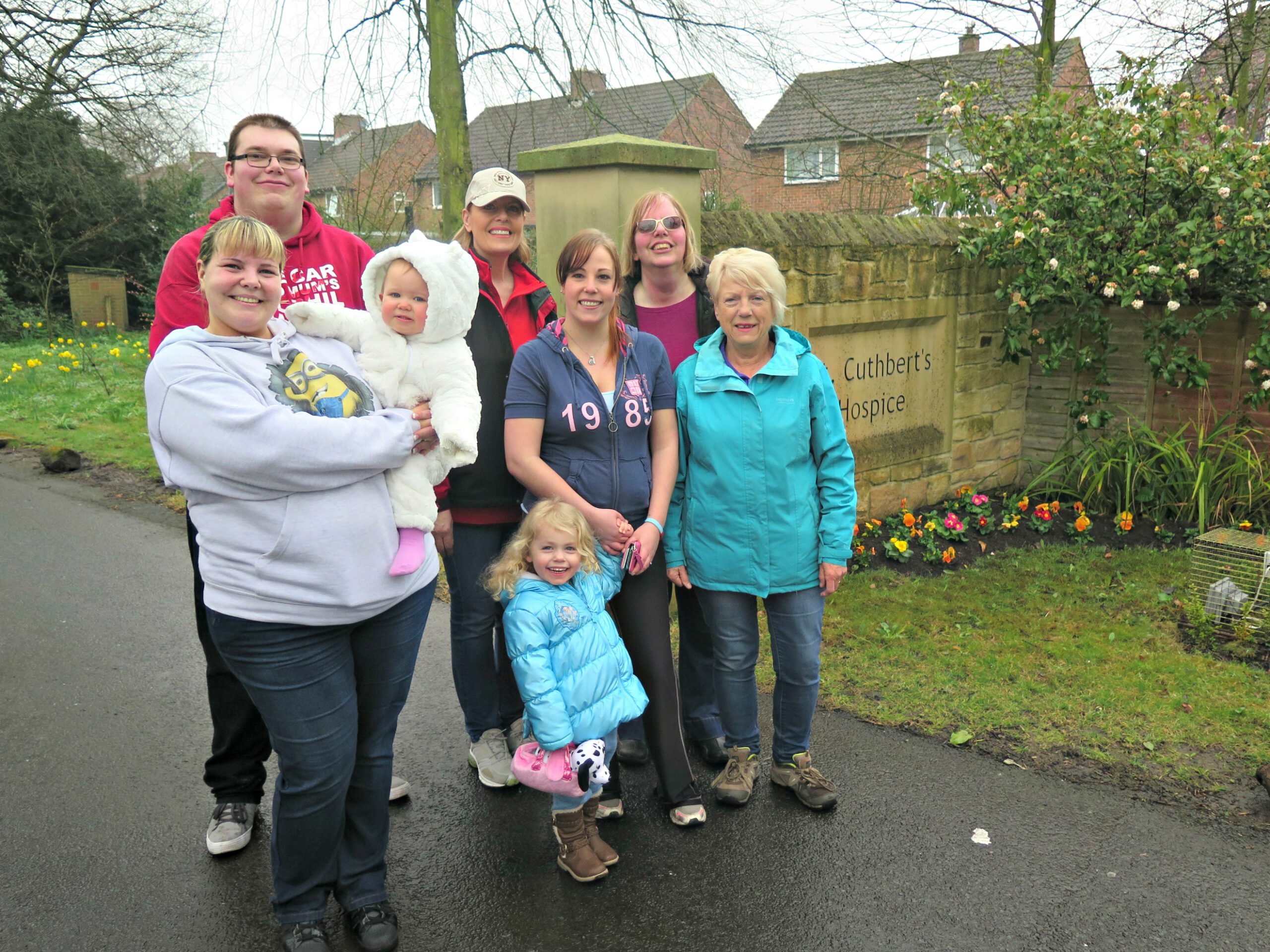 Ferryhill walk for st Cuthbert's