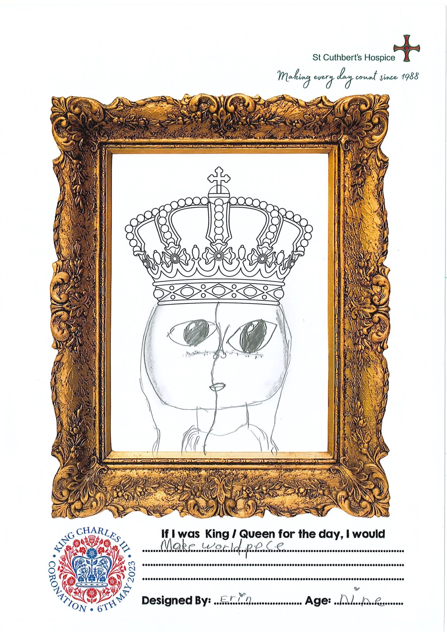 Coronation Crowns! St Cuthbert's Hospice